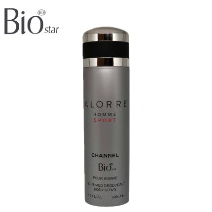 اسپری بدن بیو استار رایحه ALORRE SPORT